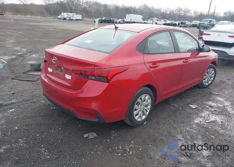 2019 Hyundai Accent Se from USA, damaged, VIN 3KPC24A30KE070499